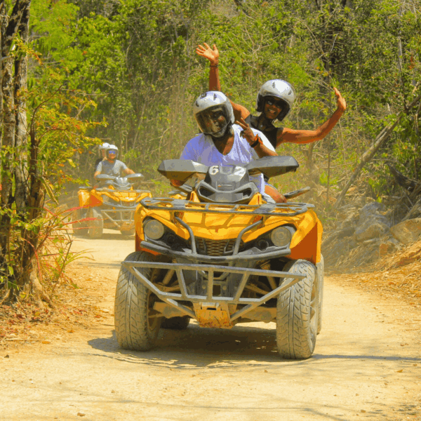 ATV Con Tirolesa en Cancún