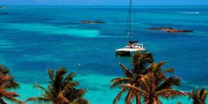 Vista aérea de Isla Contoy