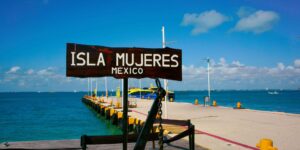 Isla Mujeres en Lancha