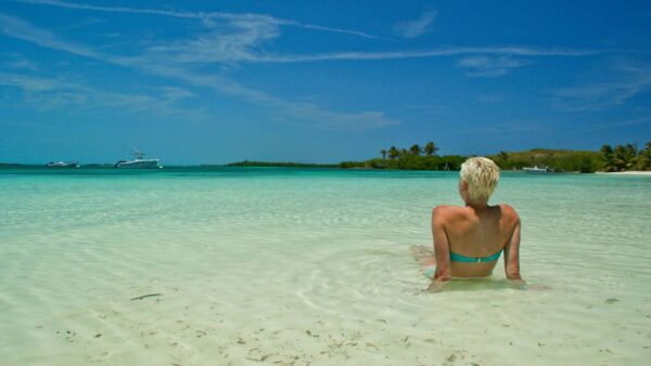 Playa virgen de Isla Contoy