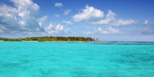 Playa virgen de Isla Contoy