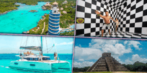 Xel-Ha + Xenses + Isla Mujeres en Catamarán + Chichen Itzá Clásico