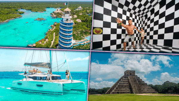 Xel-Ha + Xenses + Isla Mujeres en Catamarán + Chichen Itzá Clásico