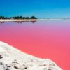 Paisaje de Las Coloradas con contrastes de colores vibrantes